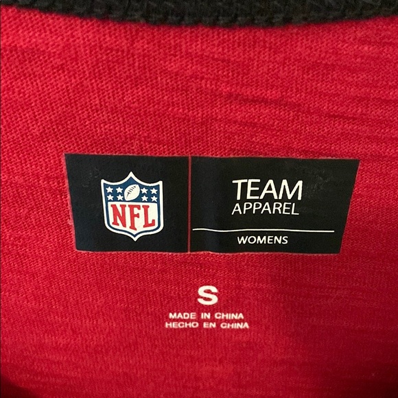 NFL Atlanta Falcons Red and Black Tank Top - Picture 2 of 3